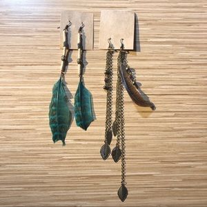 brand new earrings (2pairs)